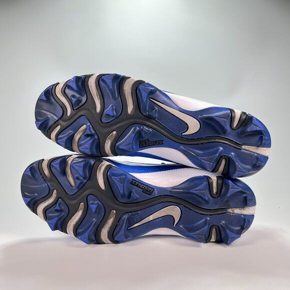 Nike Vapor Edge Shark 2 Blue Football Cleats Turf Shoes DH5088-400 Mens Size 8.5 - Picture 8 of 10